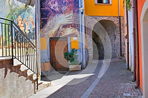 Alleyway. Satriano di Lucania. Italy.