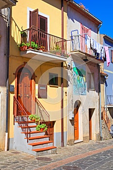 Alleyway. Satriano di Lucania. Italy.