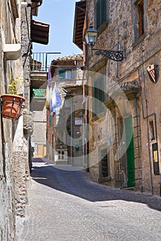 Alleyway. Soriano nel Cimino. Lazio. Italy. photo