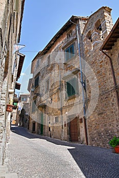 Alleyway. Soriano nel Cimino. Lazio. Italy. photo