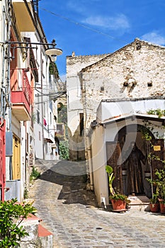 Alleyway. Tursi. Basilicata. Italy.