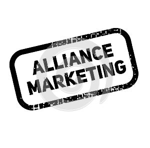 Alliance marketing advertising sticker