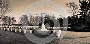 Allied soldiers graves