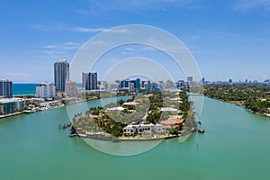 Allison Island in Miami Beach