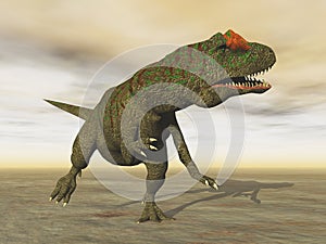 Allosaurus dinosaur - 3D render