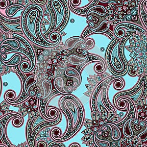 Allover Paisley pattern