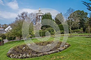 Robert Burns Memorial and Gardens in Alloway near Ayr Scotland