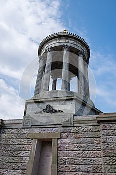 Robert Burns Memorial in Alloway near Ayr Scotland