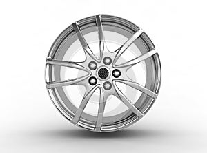 Alloy rim - 3d render