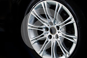 Alloy Wheel car