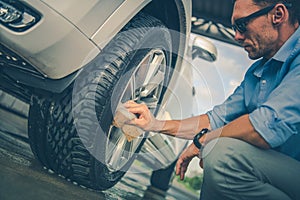 Alloy Wheels Hand Cleaning