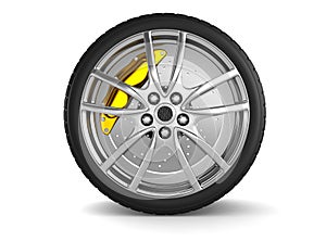 Alloy wheels for sports car