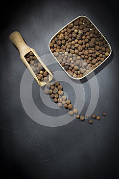 Allspice on a stone board