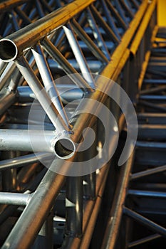 Alluminium pipe construction #2