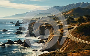 The Allure of a Coastal Drive Adventure Along California.