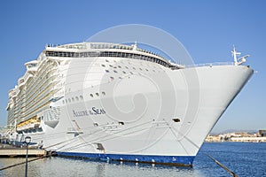 Allure of the Seas in Malaga