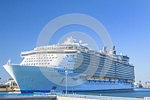 Allure of the Seas in Malaga