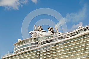 Allure of the Seas in Nassau Harbor