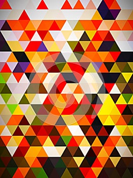 An alluring unexampled geometric pattern of squares and rectangles