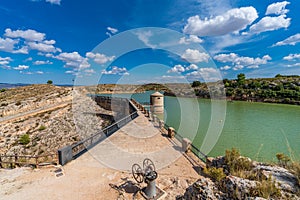 Almansa antique dam, one of the oldest in europe photo