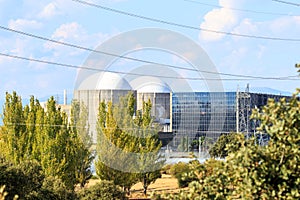 Central nuclear de Almaraz in the Extremadura, Spain