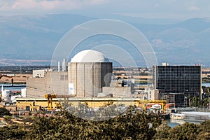 Central nuclear of Almaraz, Extremadura, Spain photo