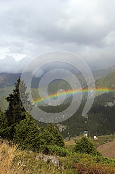 Almaty Big Lake, Rainbow