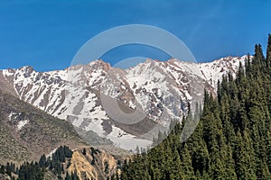 Almaty mountain