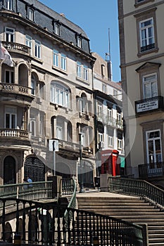 Almeida Garrett Square in the city of Porto