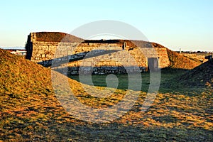 Almeida historical village fortified walls