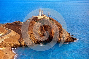 Almeria Cabo de Gata lighthouse Mediterranean Spain photo