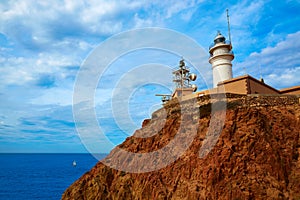 Almeria Cabo de Gata lighthouse in Spain photo
