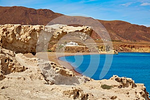 Almeria Cabo de Gata Playa del Arco arch beach