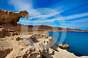 Almeria Cabo de Gata Playa del Arco arch beach photo