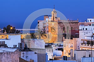 Almeria Cathedral at dawn photo