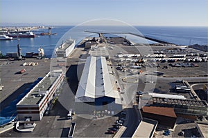 Almeria harbour photo