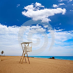 Almeria Mojacar beach Mediterranean sea Spain