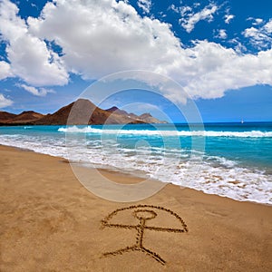 Almeria Playa Genoveses beach Cabo de Gata photo