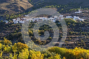 The town of Lucainena in the province of Almeria Spain photo