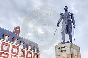 Almirante Brown Square in Mar del Plata, Argentina