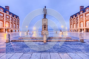 Almirante Brown Square in Mar del Plata, Argentina