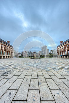 Almirante Brown Square in Mar del Plata, Argentina photo