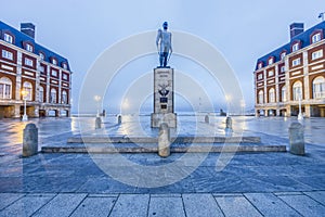 Almirante Brown Square in Mar del Plata, Argentina photo