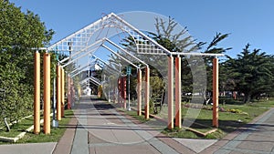 Almirante brown square, rio grande, argentina