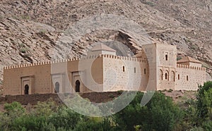 the almohad mosque in high Atlas Mountains Morocco photo