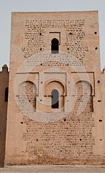 the almohad mosque in high Atlas Mountains Morocco photo