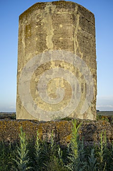 Almohad watchtower of Ibn Marwan or Los Rostros, Badajoz, Spain photo