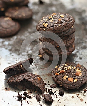 Almond Brownie cookies