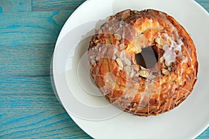 Almond bunt cake photo