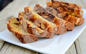 Almond Cake slices